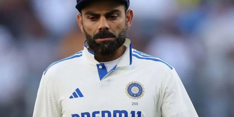 Kohli steps away without leaving space for a contest