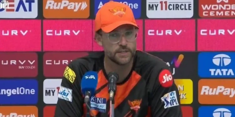 Vettori praises SRH's impressive bowling performance.
