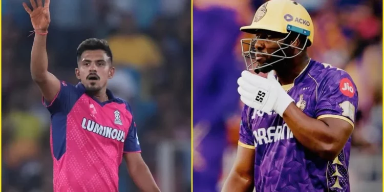 [WATCH] Theekshana's over is destroyed by Andre Russell consecutive vicious sixes