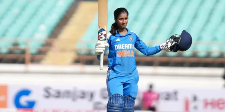 Jemimah Rodrigues scores her second ODI hundred, guiding India to victory over South Africa in Colombo.