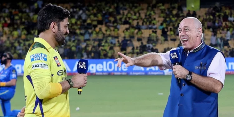 [WATCH] MS Dhoni's sly reply to Danny Morrison's "comeback" question: "Don't know I'm coming for the next game."