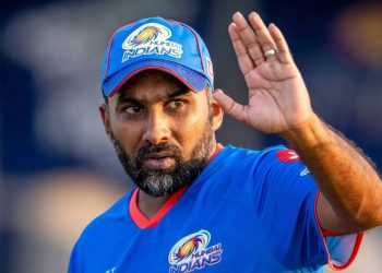 "The weather has been threatening," said MI coach Mahela Jayawardene regarding the possibility of a rain delay for the match against DC.