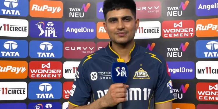 Shubman said, "It felt like a Test match." Gill expresses emotions after GT defeats MI in a rain-soaked thriller off the final ball.