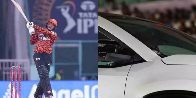 [VIEW] IPL2025: Abhishek Sharma's huge six breaks the windscreen of a car during the RCB vs. SRH match; the video goes viral