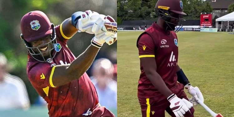 Matthew Forde matches AB de Villiers' record for quickest ODI half-century in explosive innings 1 Matthew Forde matches AB de Villiers' record for quickest ODI half-century in explosive innings