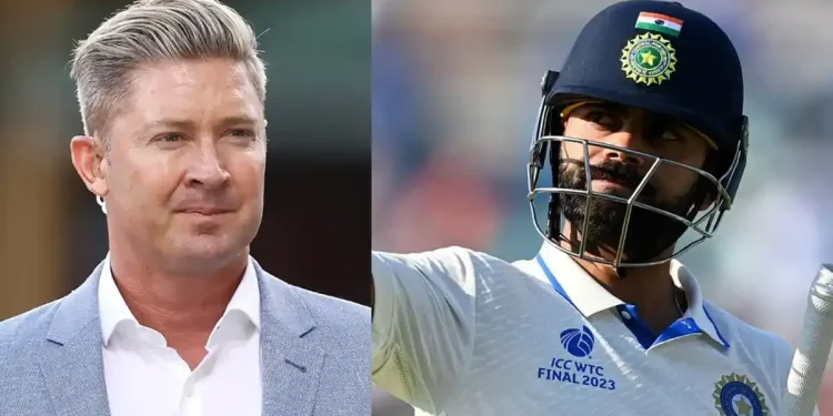 Michael Clarke says Virat Kohli has a lot of test runs left in him. 1 Michael Clarke says Virat Kohli has a lot of test runs left in him.