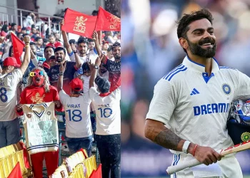 "If everyone wears white, who will field?" Aakash Chopra is worried about the white-jersey homage to Virat Kohli that RCB fans are planning.