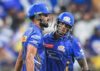 When Suryakumar and Naman Dhir's blitz knocked the Delhi Capitals out of the 2025 Indian Premier League, Saba Karim said, "They'll storm through with a roar." 4 When Suryakumar and Naman Dhir's blitz knocked the Delhi Capitals out of the 2025 Indian Premier League, Saba Karim said, "They'll storm through with a roar."