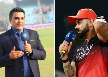 Sanjay Manjrekar is amazed as fans paint Chinnaswamy white in remembrance of Virat Kohli, saying, "Fans' love for him is something special." 2 Sanjay Manjrekar is amazed as fans paint Chinnaswamy white in remembrance of Virat Kohli, saying, "Fans' love for him is something special."