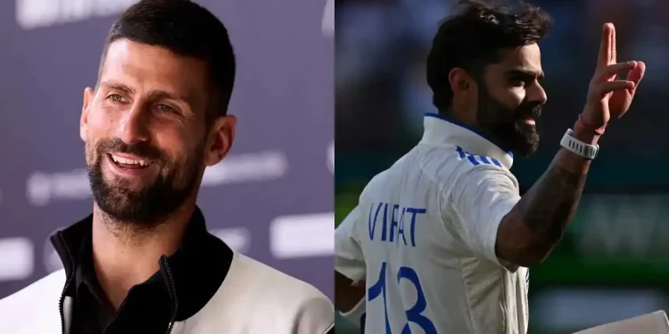 "Amazing innings" - Novak Djokovic remarks on Virat Kohli's outstanding Test career 1 "Amazing innings" - Novak Djokovic remarks on Virat Kohli's outstanding Test career