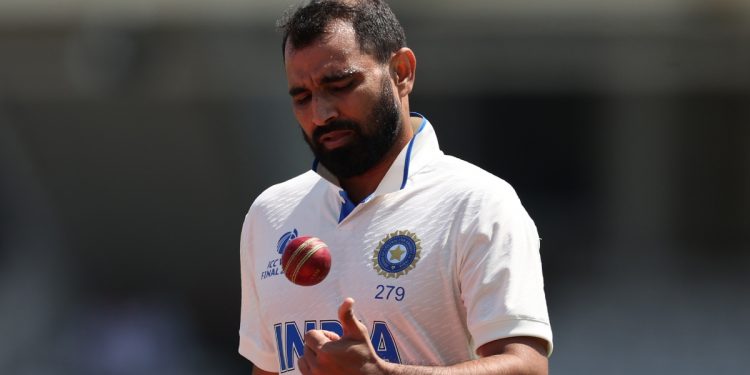 Mohammed Shami is not a sure pick for the ENG vs. IND Test series, according to reports.