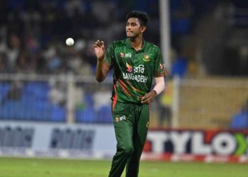 "Nahid Rana faces a tough initiation on his T20I debut"