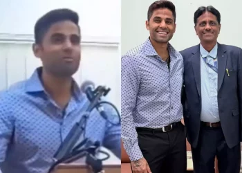 [Watch] At the father's retirement ceremony, Suryakumar Yadav gives a moving speech