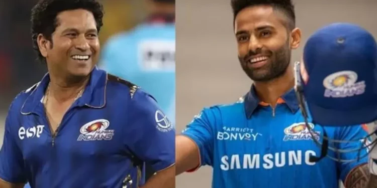Statistics: Suryakumar Yadav breaks Sachin Tendulkar's record for the most runs scored by the Mumbai Indians in a single IPL season. 1 Statistics: Suryakumar Yadav breaks Sachin Tendulkar's record for the most runs scored by the Mumbai Indians in a single IPL season.