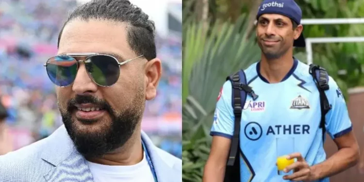 Yuvraj Singh Seen at Gujarat Titans' Camp Before Playoffs