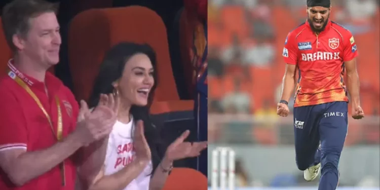 Preity Zinta exclaimed, "Bas jeetna hai," following the Punjab Kings' victory over the Mumbai Indians.