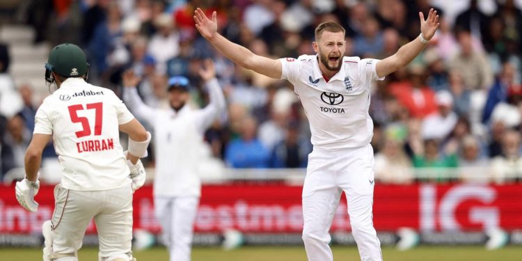 Gus Atkinson is questionable for the first Test match against India in 2025 because of a hamstring issue 1 Gus Atkinson is questionable for the first Test match against India in 2025 because of a hamstring issue