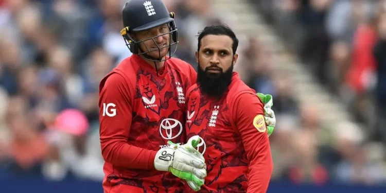 [Watch] Adil Rashid gives up five sixes in an over when England plays the West Indies in 2025