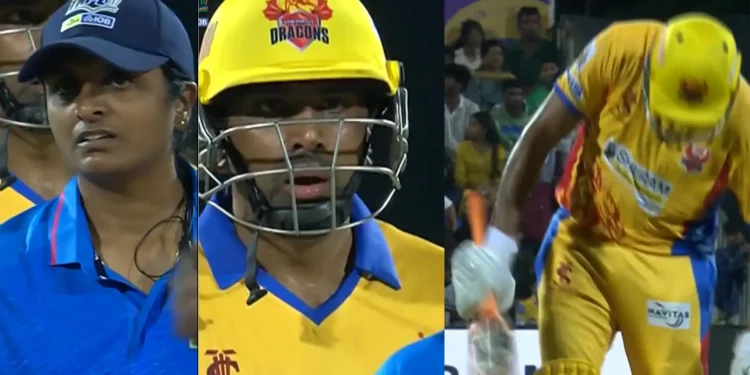 [WATCH] Ashwin becomes agitated following Sai Kishore's LBW call in the TNPL 2025