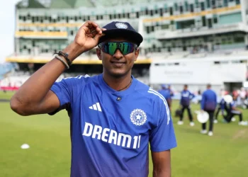 Cheteshwar Pujara gives Sai Sudharsan a Test cap, making him the 317th player to represent India.