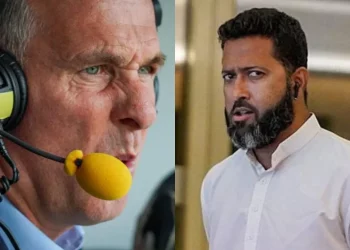 "Looks like it could be 4-0 now, Wasim" – Michael Vaughan pokes fun at Jaffer following India’s loss at Headingley.