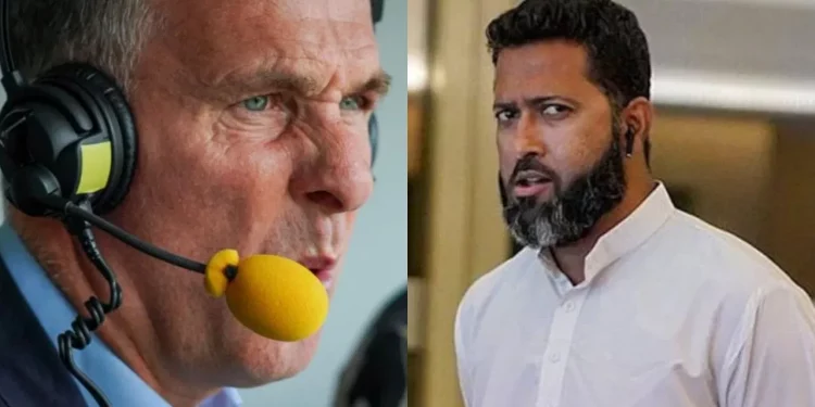 "Looks like it could be 4-0 now, Wasim" – Michael Vaughan pokes fun at Jaffer following India’s loss at Headingley.