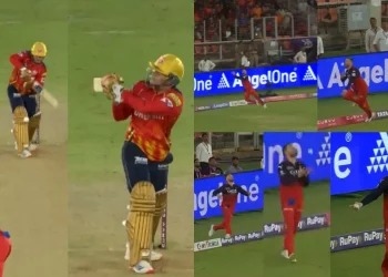 [WATCH] IPL 2025, Final: Priyansh Arya is sent back to the pavilion by Phil Salt's stunning play close to the boundary