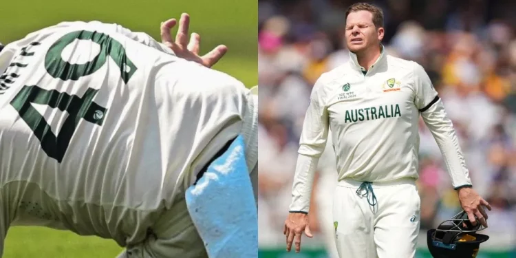 Steve Smith gives an injury update following the WTC final loss, saying, "I lost sight of it with the angle that Mitchell Starc was bowling"