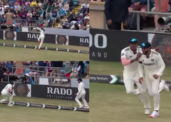 [WATCH] ENG vs. IND 2025: Jamie Smith is returned via a relay catch by Ravindra Jadeja and Sai Sudharsan