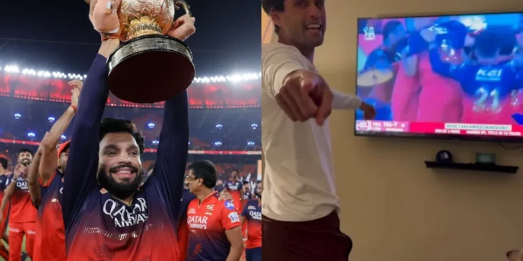 [WATCH] IPL 2025: Siddharth Mallya sobs as RCB's 18-year trophy drought comes to an end