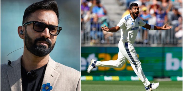 Dinesh Karthik commends Jasprit Bumrah for his achievements in the Headingley Test, saying, "He is as valuable as the Kohinoor diamond." 1 Dinesh Karthik commends Jasprit Bumrah for his achievements in the Headingley Test, saying, "He is as valuable as the Kohinoor diamond."