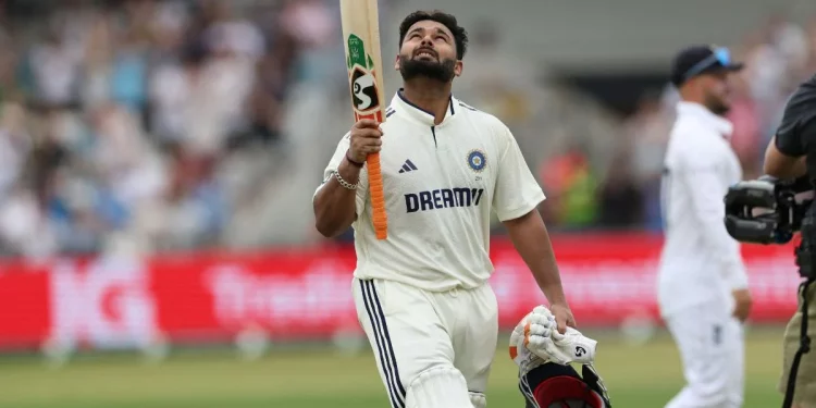 Michael Vaughan: 'I was expecting for that flip as well' on Rishabh Pant's second innings century celebration.