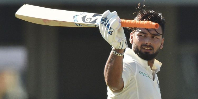 Rishabh Pant departs after entertaining knock as bat and ball fly in opposite directions at Edgbaston