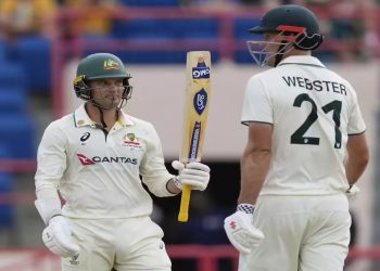 Carey, Webster lift Australia to 286