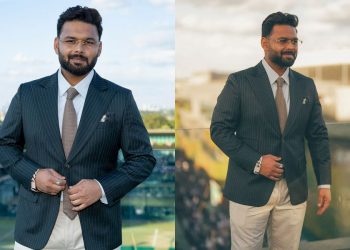 Rishabh Pant spotted at Wimbledon before Lord's Test