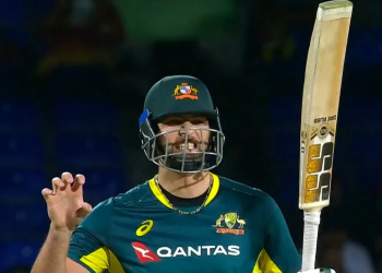 Tim David reveals he used Andre Russell’s bat to hit fastest T20I century for Australia