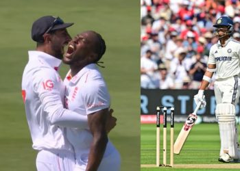 Jofra Archer removes Yashasvi Jaiswal in first over of Test return