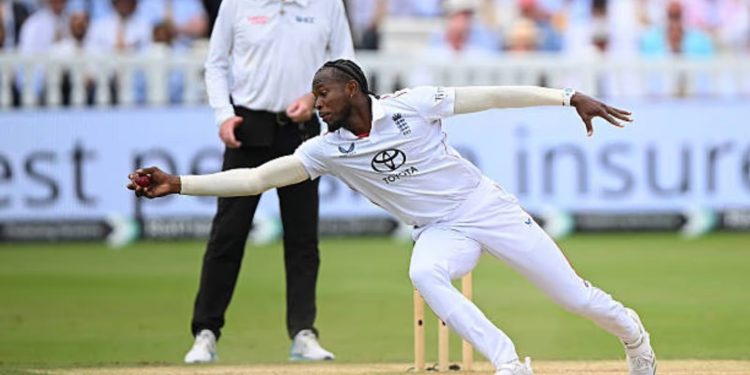 Jofra Archer stuns Washington Sundar with a sharp caught & bowled 1 Jofra Archer stuns Washington Sundar with a sharp caught & bowled