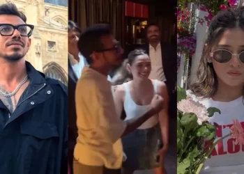 [WATCH] Yuzvendra Chahal marks 35th birthday with RJ Mahvash, surprised by flash mob in London