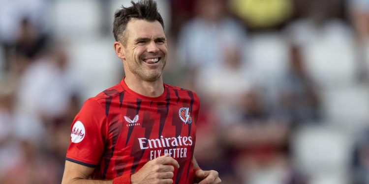 The Hundred 2025: James Anderson picked by Manchester Originals as wildcard 1 The Hundred 2025: James Anderson picked by Manchester Originals as wildcard