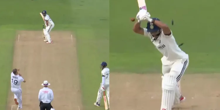 [Watch] ENG vs IND 2025: Woakes castles Nitish Kumar with a beauty at Edgbaston