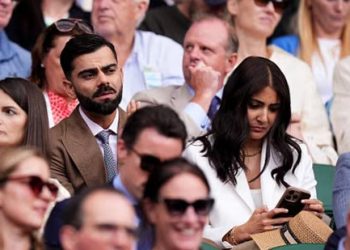 Virat Kohli joins Anushka Sharma at Wimbledon to watch Djokovic play