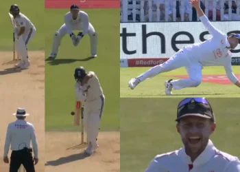 Joe Root’s one-handed blinder dismisses Karun Nair at Lord’s