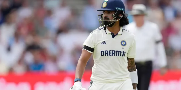 Josh Tongue castles KL Rahul with a beauty at Edgbaston