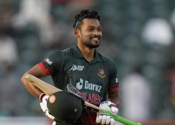Quad injury may rule out Najmul Hossain Shanto from ODI decider vs Sri Lanka