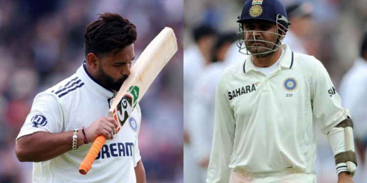 Rishabh Pant surpasses Rohit Sharma's six count, trails Sehwag by one 1 Rishabh Pant surpasses Rohit Sharma's six count, trails Sehwag by one