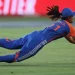 Radha Yadav's stunning catch removes Amy Jones in T20I thriller
