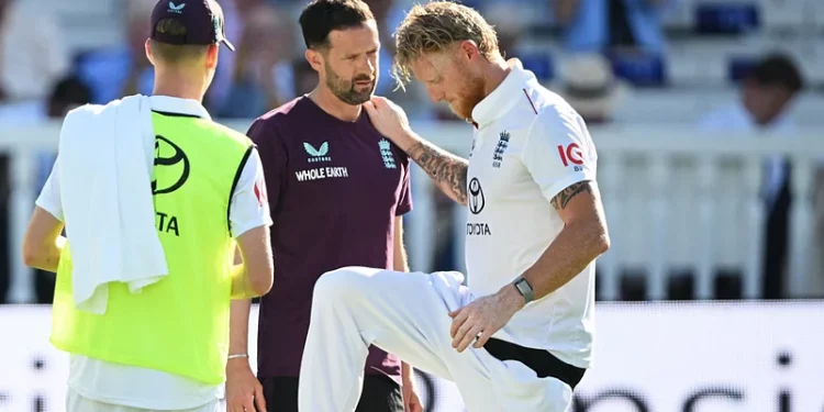 Pope hopeful as Stokes battles injury 1 Pope hopeful as Stokes battles injury