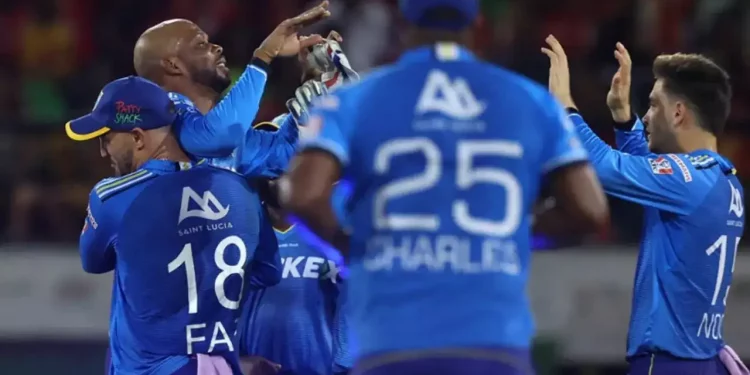 Saint Lucia Kings hold nerve for first win