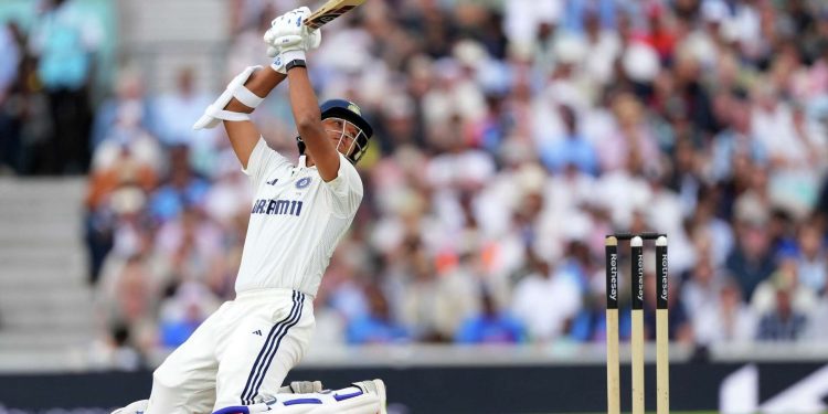 Yashasvi Jaiswal lights up Oval with special century celebration 1 Yashasvi Jaiswal lights up Oval with special century celebration